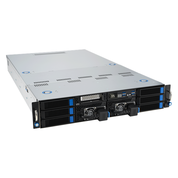 ASUS ESC4000A-E12-SKU1, 2U GPU, 1 x SP5 LGA6096 EPYC 9004 (400W), 12DIMM DDR5, 2 x 2.5" SATA/SAS*/NVMe + 2 x 3.5" SATA/SAS*/NVMe + 2 x 3.5" SATA/SAS*,2 x GbE LAN (I350), 2x (замена материнской платы) арт. 90SF02M3-M01090-NNC-001